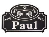 Cottage sunset outdoor sign